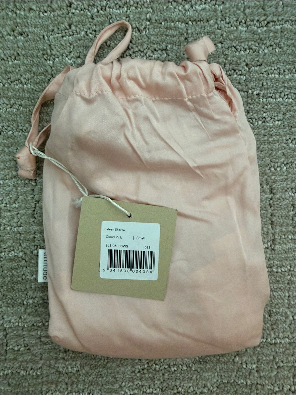 Ettitude Cloud Pink Sateen Shortie